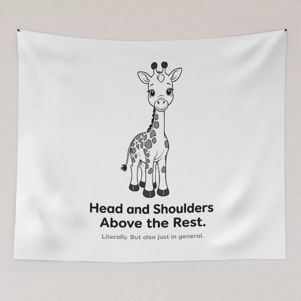 Item preview, Giraffe - Sees it all designed and sold by ThatsMyThingCo.