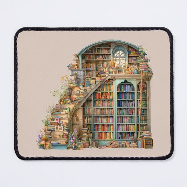 Item preview, Enchanted Library designed and sold by bubblyrainbow.