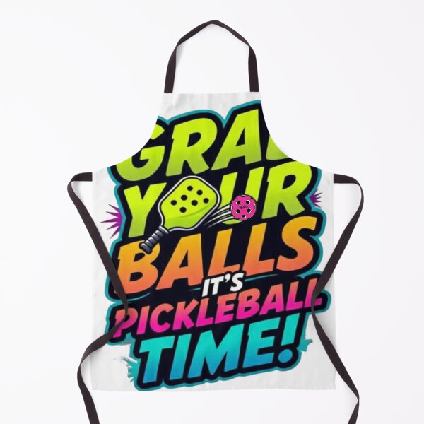 Item preview, Grab Your Balls It’s Pickleball Time | Funny Witty Pickleball Design designed and sold by Jen.Lou.