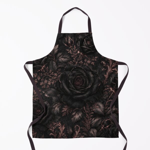 Item preview, Black Rose Garden Gothic Floral Pattern designed and sold by Siti Hoiriyah.