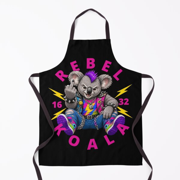 Item preview, Rebel Koala Middle Finger designed and sold by pUNKnown.