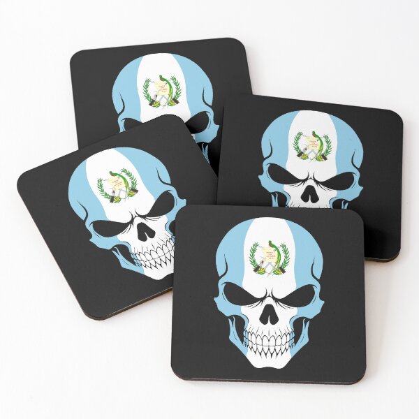 Item preview, Guatemala Skull Flag designed and sold by JeffBartels.