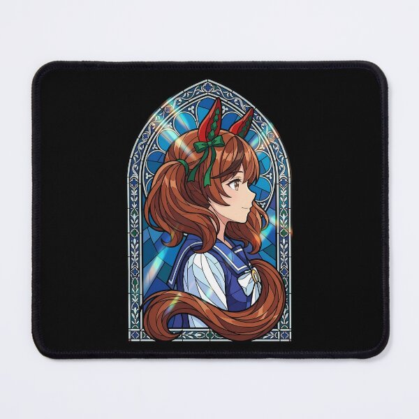 Item preview, Nice Nature Uma Musume Blue Cathedral Stained Glass designed and sold by mildaclairmo.