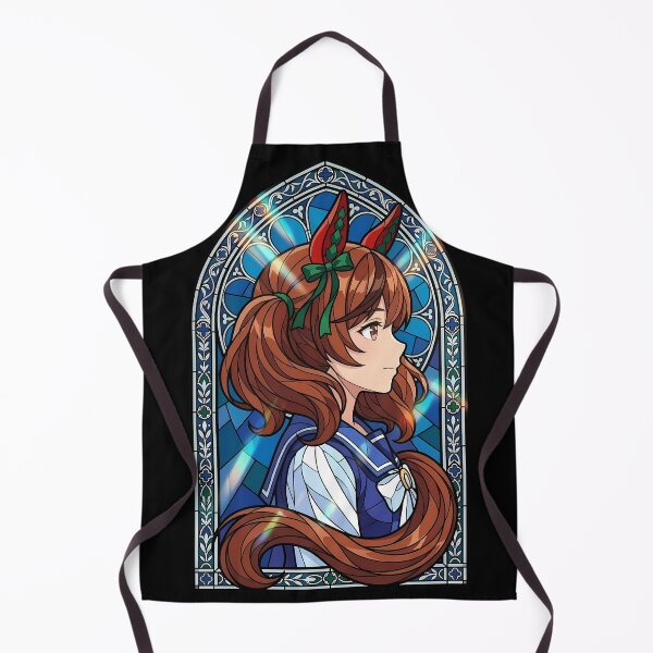 Item preview, Nice Nature Uma Musume Blue Cathedral Stained Glass designed and sold by mildaclairmo.