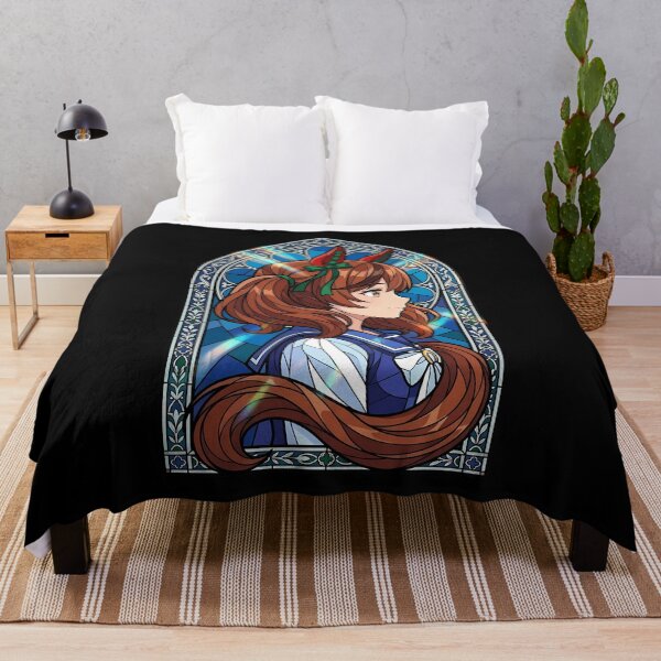 Item preview, Nice Nature Uma Musume Blue Cathedral Stained Glass designed and sold by mildaclairmo.