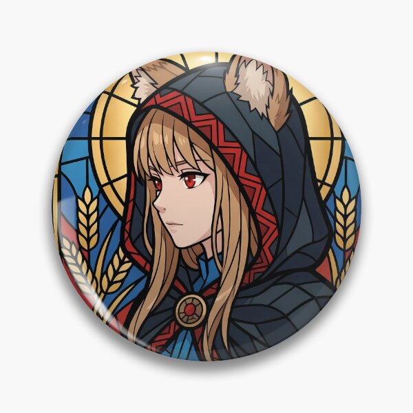 Item preview, Holo Spice and Wolf Hooded Wise Wolf Sun Halo designed and sold by mildaclairmo.