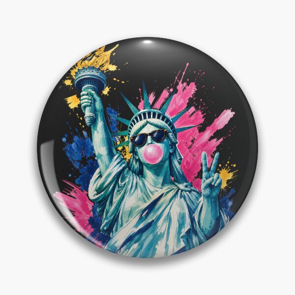 Item preview, Hispster Statue Of Liberty - Happy 4th Of July designed and sold by legendaryskins.