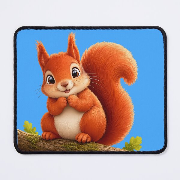 Item preview, The Cutest Red Squirrels designed and sold by SecretSquirrellDesigns.