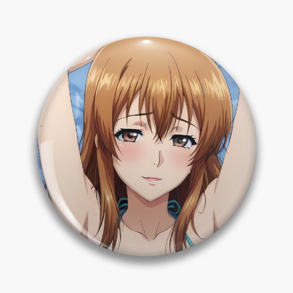 Item preview, Aina Yoshiwara Grand Blue Summer Resting Smile designed and sold by BrianRayan.