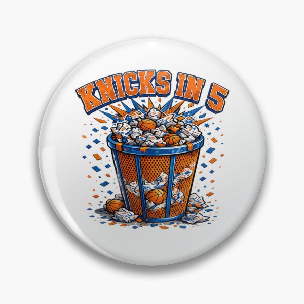 Item preview, Knicks in 5 - New York Trash Can designed and sold by AboveAvgProduct.