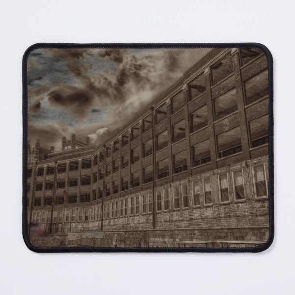 Item preview, Waverly Hills Sanatorium Dark Grungy Clouds designed and sold by GhostlyWorld.