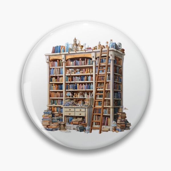 Item preview, Explorer's Bookshelf designed and sold by bubblyrainbow.