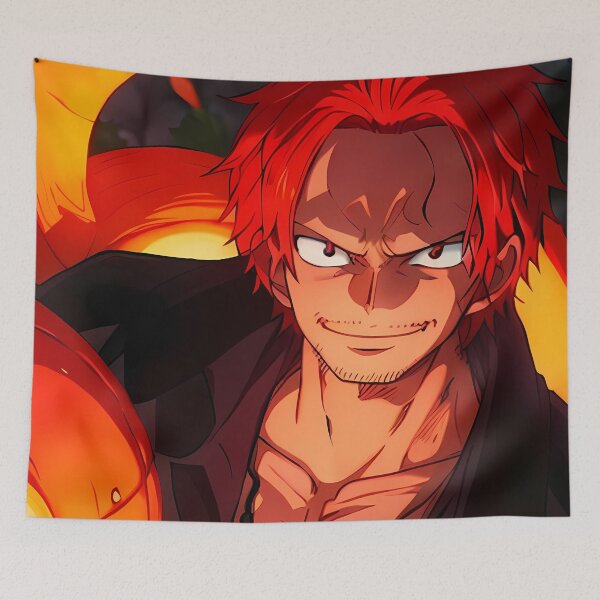 Aperçu de l'œuvre Shanks One Piece Citrouille Lumineuse Halloween Pirate créée et vendue par BrianRayan.