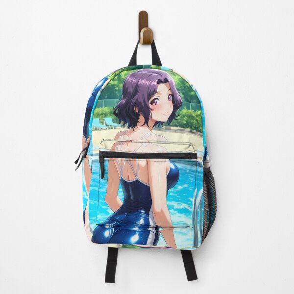 Item preview, Azusa Hamaoka Grand Blue Poolside Purple Hair Smile designed and sold by BrianRayan.