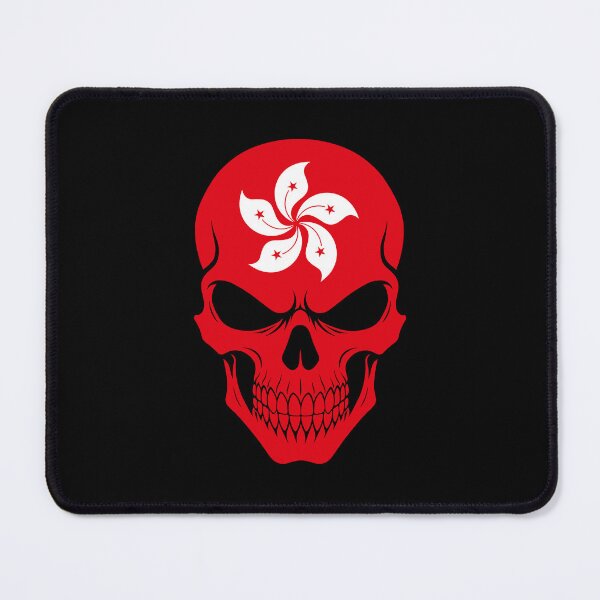 Item preview, Hong Kong Skull Flag designed and sold by JeffBartels.