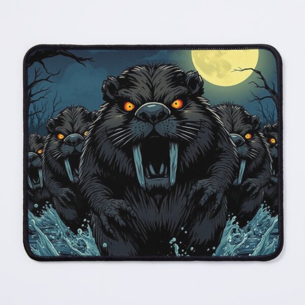 Item preview, Zombeavers Moonlit Swamp Attack Design designed and sold by MystiColo.