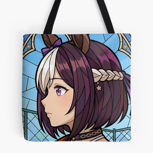 Item preview, Special Week Uma Musume Blue Sky Stained Glass Portrait designed and sold by mildaclairmo.