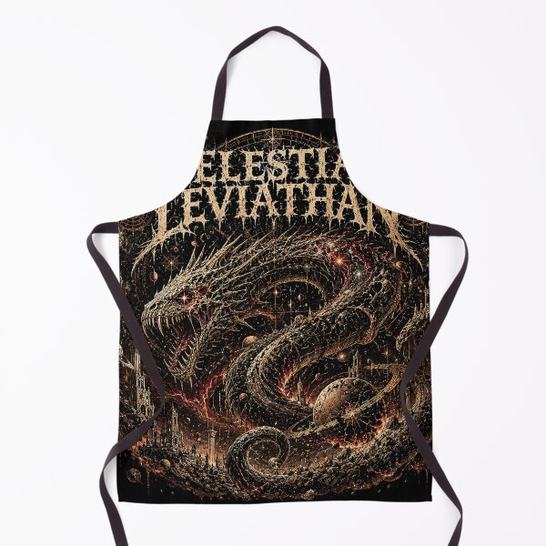 Item preview, CELESTIAL LEVIATHAN Death Metal Logo designed and sold by RetroCrypt Studio.
