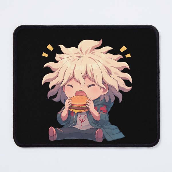 Item preview, Nagito Komaeda Danganronpa Chibi Burger Lucky Snack Chaos designed and sold by earlobejerk.