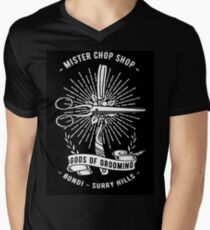Chop Shop Gods of Grooming Men's V-Neck T-Shirt