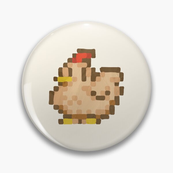 Item preview, Stardew Valley Painted Chicken designed and sold by idyllicalily.