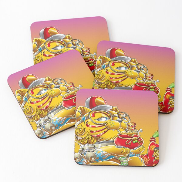 Item preview, Cool Streetwear Lucky Cat God Of Wealth designed and sold by Lexkon Liu's art.