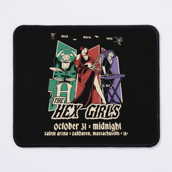 Item preview, Three Female Goth Musicians Performing On Stage With Guitar designed and sold by TarikMsid.