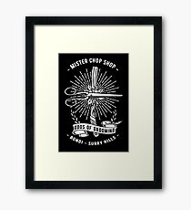 Chop Shop Gods of Grooming Framed Print