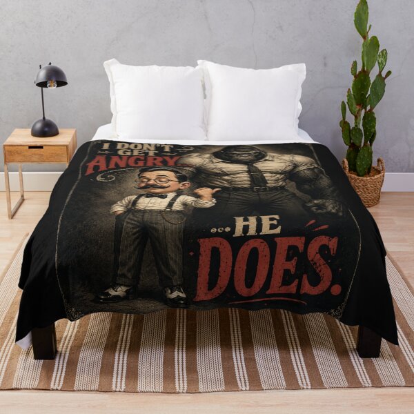 Item preview, Mr. Gentlemean – I Don't Get Angry... He Does designed and sold by ITSimagination.