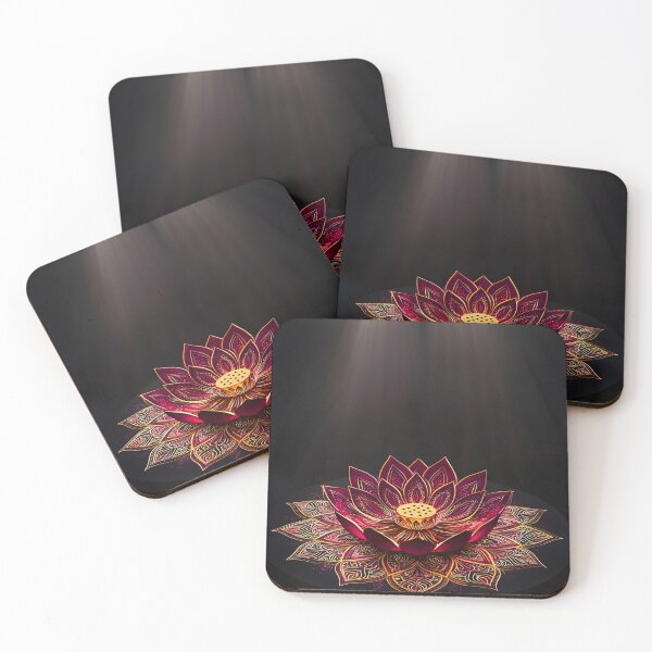 Item preview, 3d Render Of Lotus Mandala Digital Art designed and sold by Checho30.