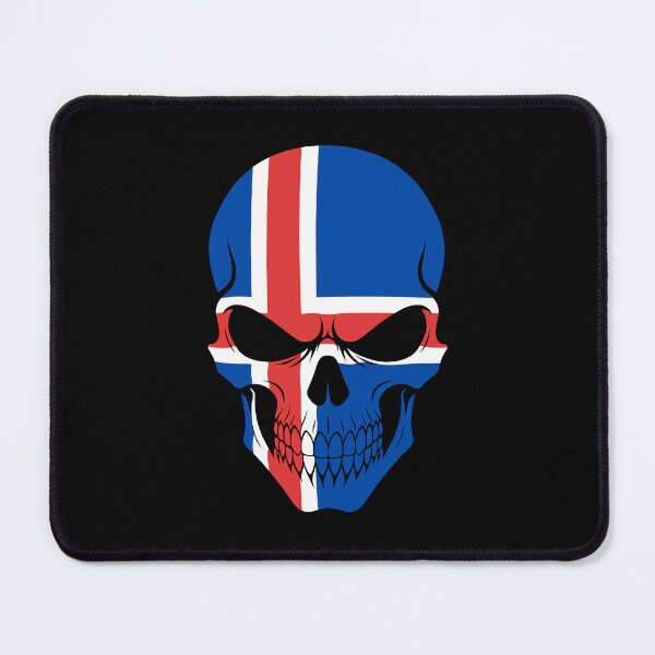 Item preview, Iceland Skull Flag designed and sold by JeffBartels.