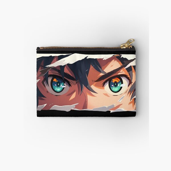 Item preview, Guren Ichinose Seraph Of The End Teal Eyes Torn Paper Stare designed and sold by PMartistStudio.
