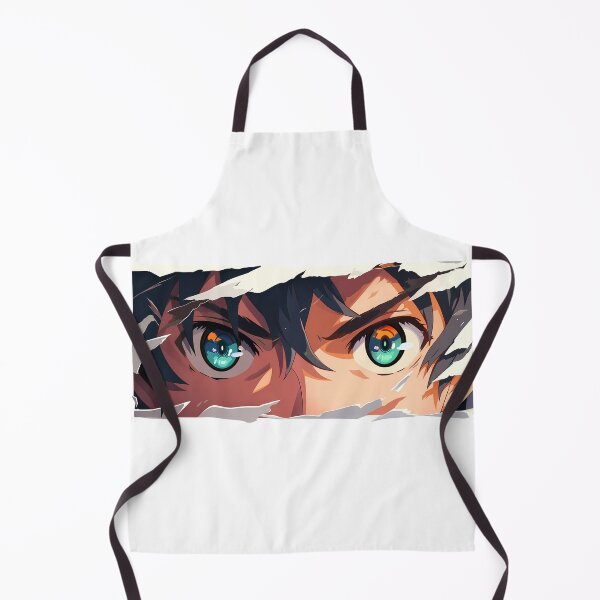 Item preview, Guren Ichinose Seraph Of The End Teal Eyes Torn Paper Stare designed and sold by PMartistStudio.
