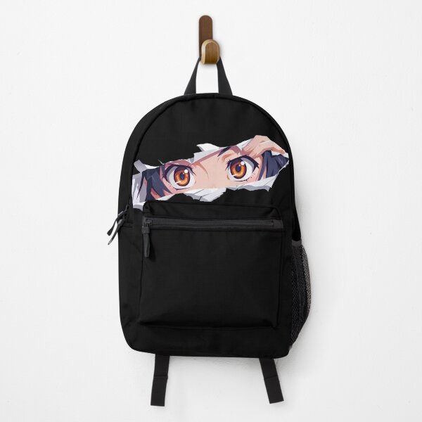 Item preview, Tsubasa Hanekawa Bakemonogatari Purple Eyes Torn Paper Peek designed and sold by PMartistStudio.