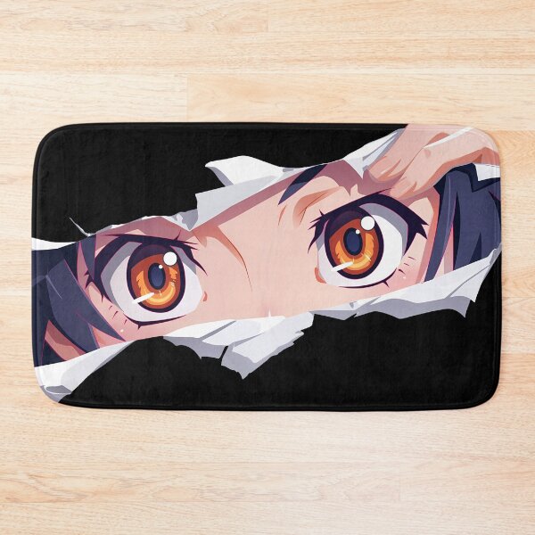 Item preview, Tsubasa Hanekawa Bakemonogatari Purple Eyes Torn Paper Peek designed and sold by PMartistStudio.