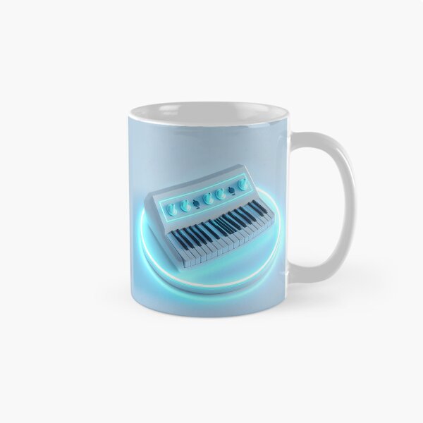 Item preview, 3d Render Of Analog Synthesizer Neon Digital designed and sold by Checho30.