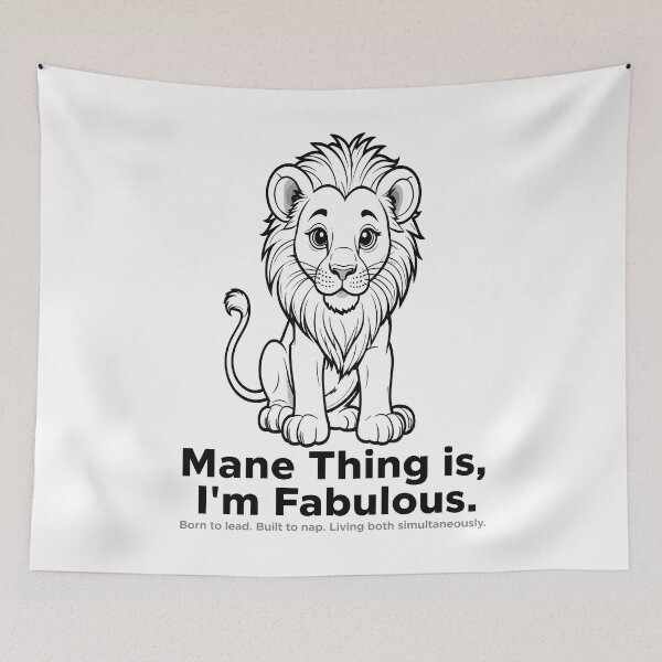 Item preview, Lion - Born to lead designed and sold by ThatsMyThingCo.
