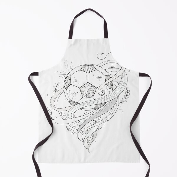 Item preview, Mystical Football Orbit Mandala Line Art designed and sold by BestChoiceService.