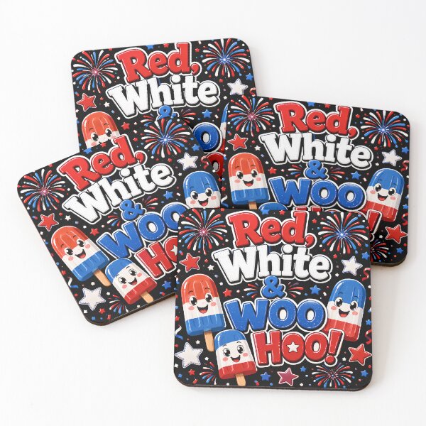 Item preview, Red, White & Woo Hoo! designed and sold by KDR-Designs.
