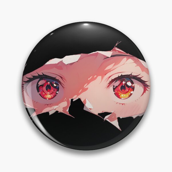 Item preview, Chisato Nishikigi Lycoris Recoil Red Eyes Torn Paper Peek designed and sold by PMartistStudio.