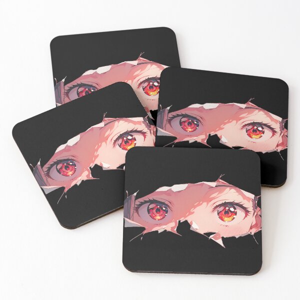 Item preview, Chisato Nishikigi Lycoris Recoil Red Eyes Torn Paper Peek designed and sold by PMartistStudio.