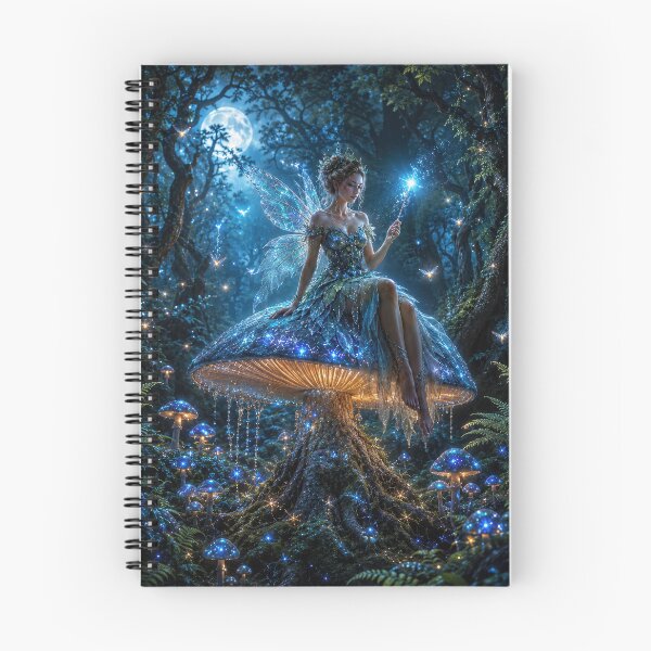 Item preview, Moonlit Mushroom Fairy designed and sold by jgvisualarts.