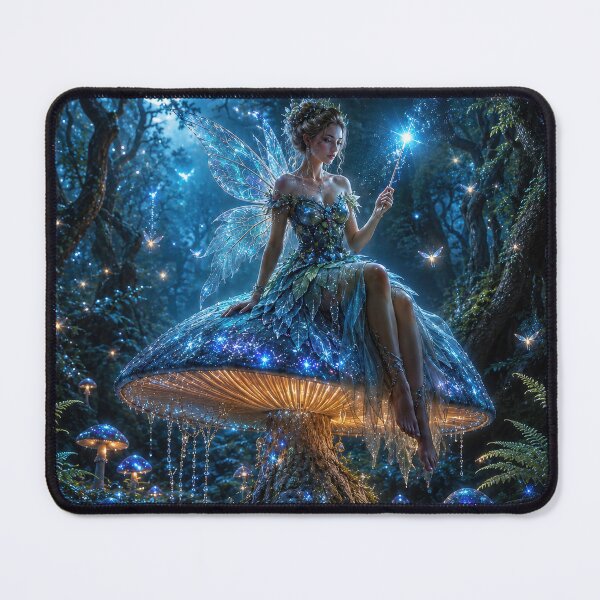 Item preview, Moonlit Mushroom Fairy designed and sold by jgvisualarts.