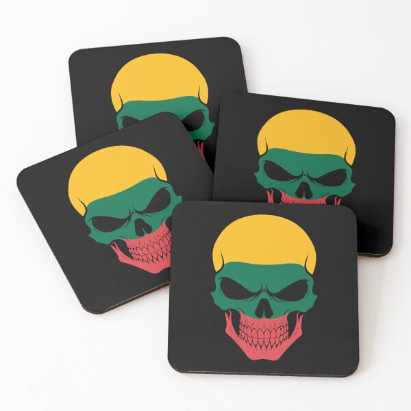 Item preview, Lithuania Skull Flag designed and sold by JeffBartels.