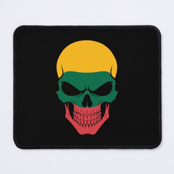 Item preview, Lithuania Skull Flag designed and sold by JeffBartels.