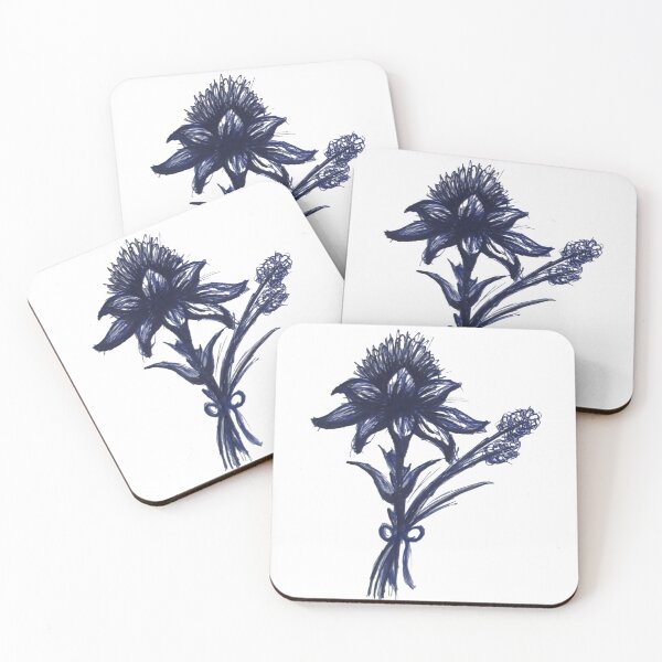 Item preview, Flowers in Blue designed and sold by Art & Design by Sai.
