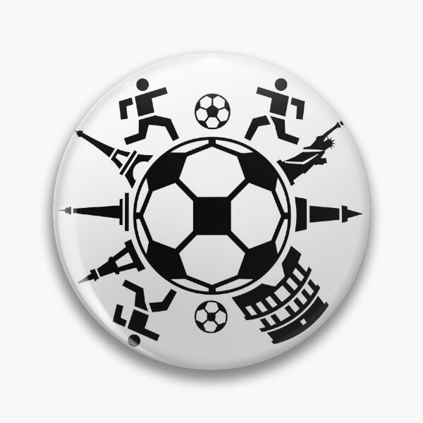 Item preview, Global Soccer Landmark Travel Art designed and sold by BestChoiceService.