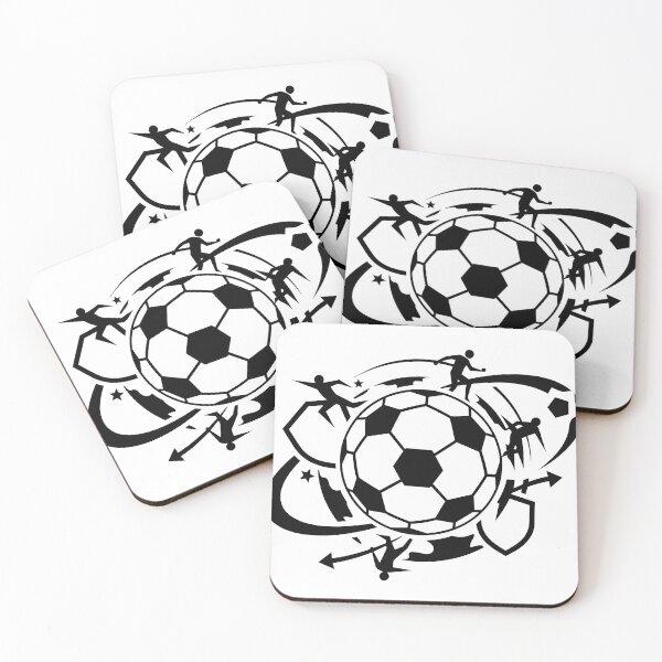 Item preview, Dynamic Soccer Action Abstract Motion Art designed and sold by BestChoiceService.