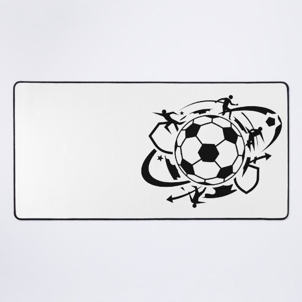 Item preview, Dynamic Soccer Action Abstract Motion Art designed and sold by BestChoiceService.