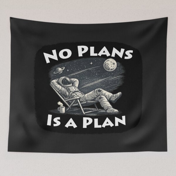 Item preview, No Plans Is A Plan designed and sold by QuietNovaShop.